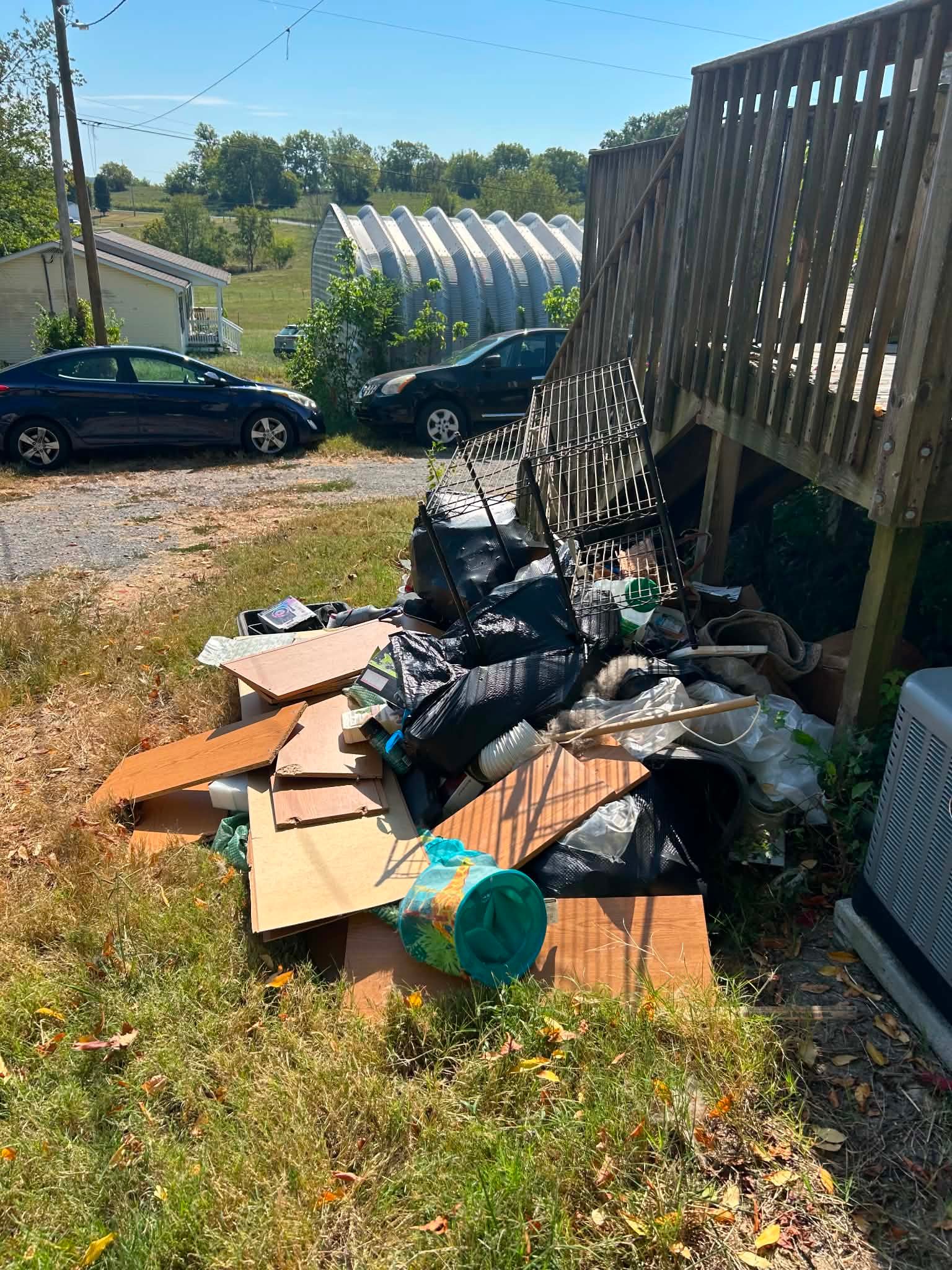 Yard debris removal in Franklin, TN